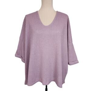FSL Apparel Boho Knit Medium Tunic Blouse
